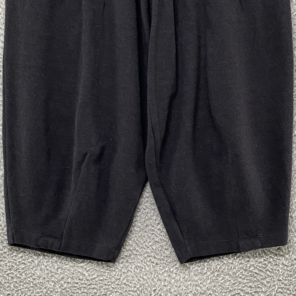 Zara Barrel Pants Womens Small Gray Knit Minimal Pleated Elastic Waist Pockets - Picture 4 of 16